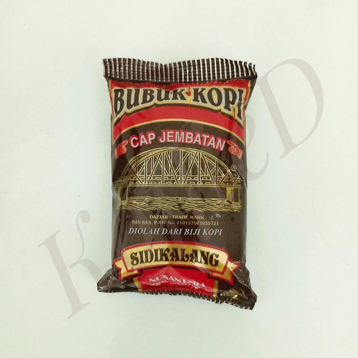 Gambar Kopi Bubuk Kopi Hitam Kopi Tubruk Kopi Sidikalang CAP JEMBATAN 90g dari KoffieD undefined Tokopedia