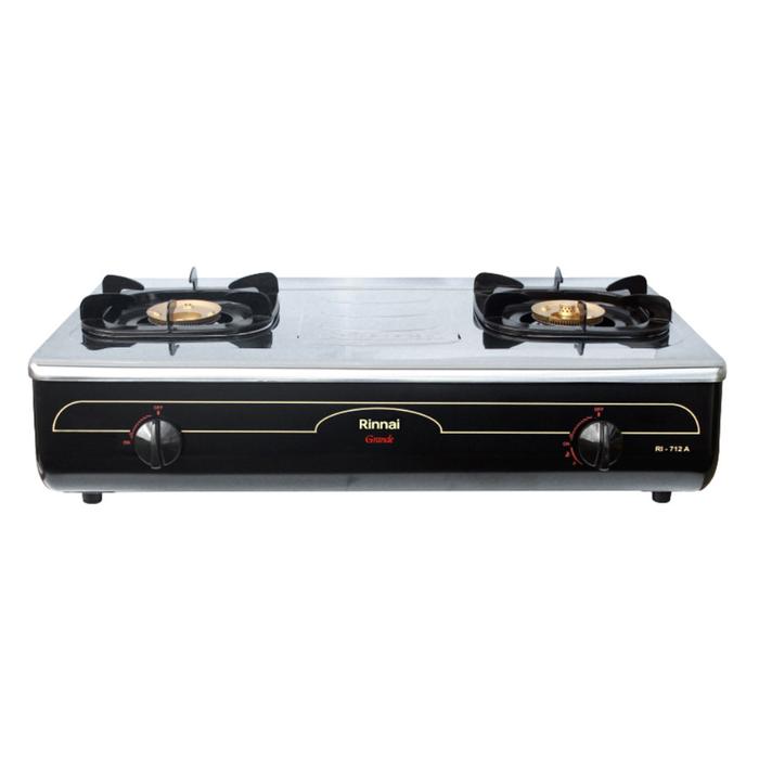 Jual Rinnai Kompor Gas 2 Tungku Api Besar TURBO Grande Series RI 712 ...
