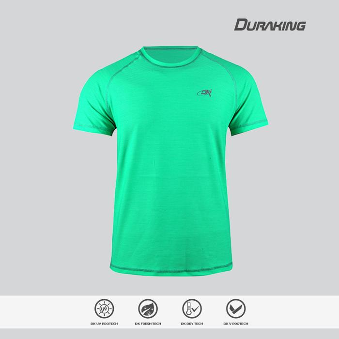 Gambar Running Jersey - DK Basic Color Tee Man Green Neon - S dari Duraking Outdoor and Sports undefined Tokopedia