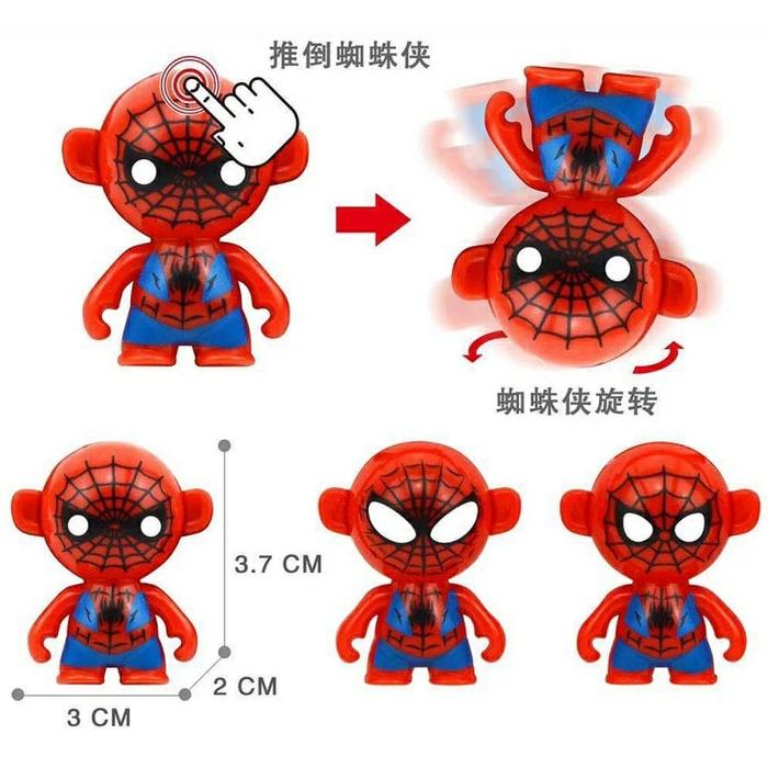 Gambar Mainan Anak Hewan Monyet Goyang Lucu / Mainan Little Monkey Headstand - Spidermen dari PennyPenno undefined 4 Tokopedia