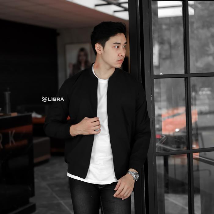 Gambar Delibra Jaket Canvas Premium / Jaket Pria - Black, M dari delibra.id undefined Tokopedia