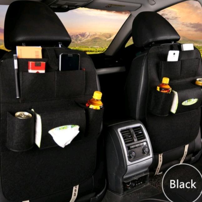Gambar Tas Belakang Jok Mobil AVEO CHEVROLET Cas Seat Organizer Multifungsi - Hitam dari izdihaar variasi undefined Tokopedia