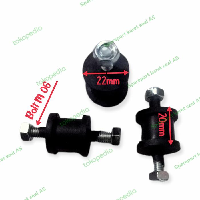 Gambar 1 pcs Engine Mounting Dudukan Mesin Potong Rumput dari Sparepart karet seal AS undefined Tokopedia