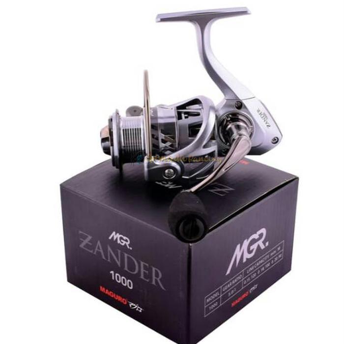 Gambar FISHING REEL/REEL SPINNING MAGURO ZANDER 1000-6000/POWER HANDLE Mancing Pancing - 1000 dari Armada Pancing New undefined Tokopedia