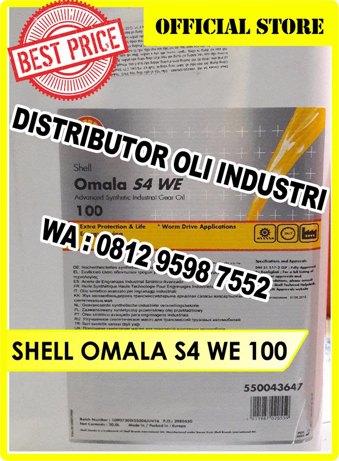 Jual SHELL OMALA S4 WE 100 ( SYNTHETIC GEAR OIL - READY STOCK ) - Kota ...