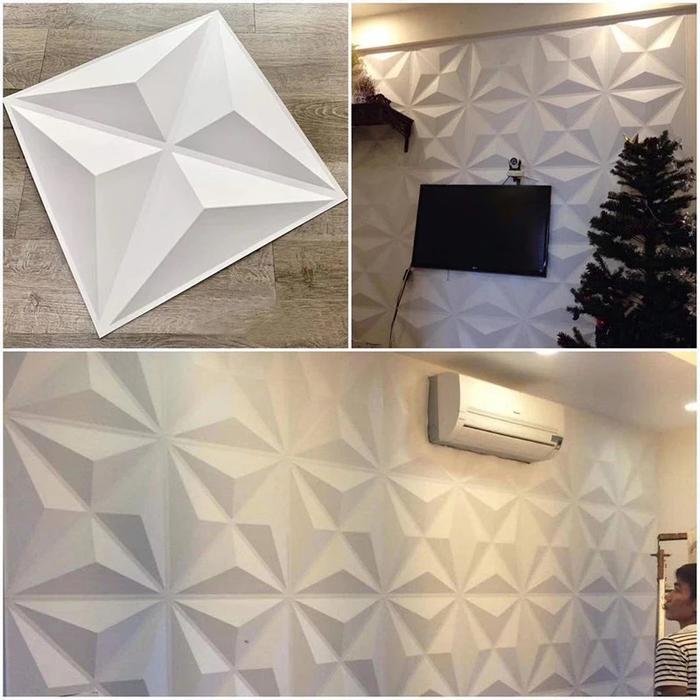 Gambar 30x30cm 3D Wall Panel PVC Wallpaper Dinding PVC Dekorasi Dinding - D016 dari one1store.ID undefined Tokopedia