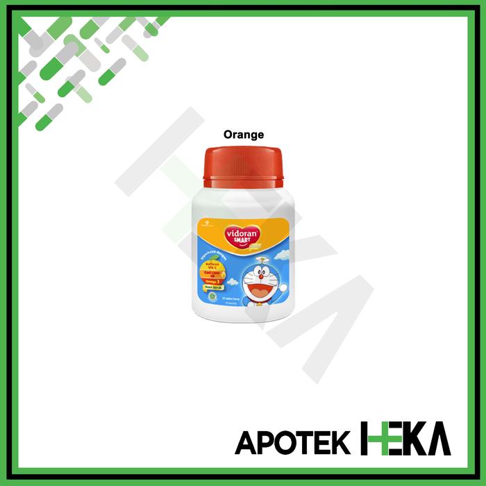 Gambar Vidoran Smart Orange / Anggur Tablet Hisap isi 25 - Vitamin Anak - Orange dari Apotek Heka Semarang undefined Tokopedia
