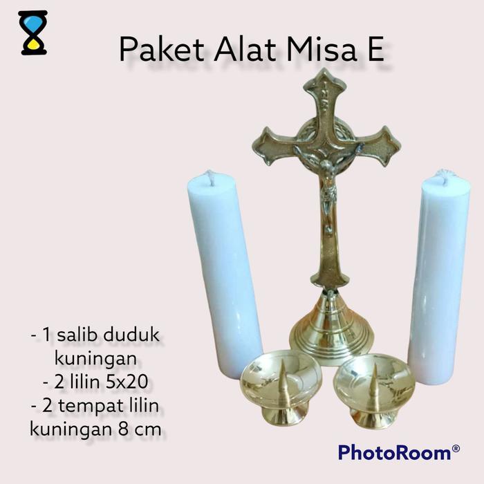 Gambar Paket Alat Misa Benda Rohani Katolik - E dari Kairos Cornerstone undefined Tokopedia