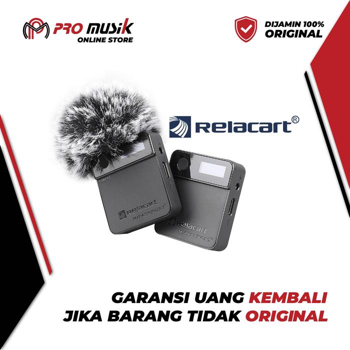 Gambar Relacart MiPassport Mi1 Wireless Microphone System - Original Garansi - Hitam dari Pro Musik Official Store undefined Tokopedia