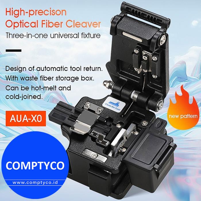 Gambar AUA-X0 Fiber Optic Cleaver Cable 3-in-1 Clamp 16 Surface Blade - AUA-X0 Cleaver dari Comptyco Official Store Kab. Bogor Tokopedia