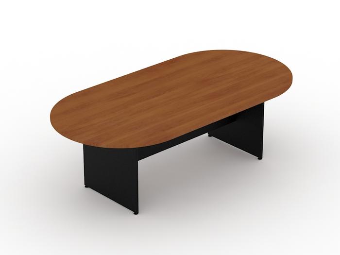 Gambar Meja Kerja Uno Office / Meja Meeting - OVAL - Cherry, 240 dari UNO OFFICE undefined Tokopedia