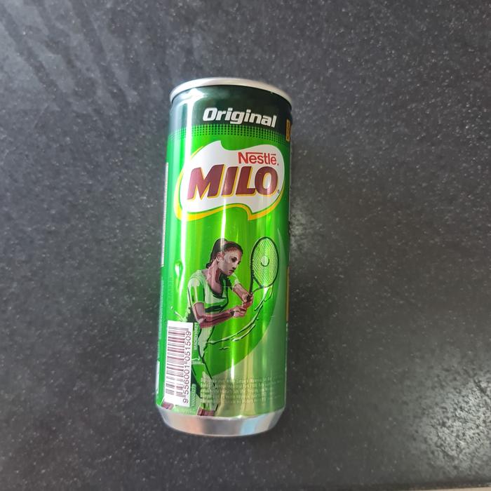 Gambar milo original choco malt drink kaleng 240ml minuman rasa coklat dari PASAR BUAH FRESH undefined Tokopedia