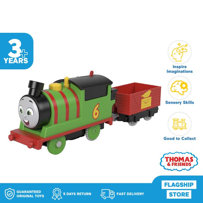 Gambar NEW LOOK Thomas & Friends Motorized Engine Percy - Mainan Kereta Anak dari Thomasnfriendsflagship undefined Tokopedia