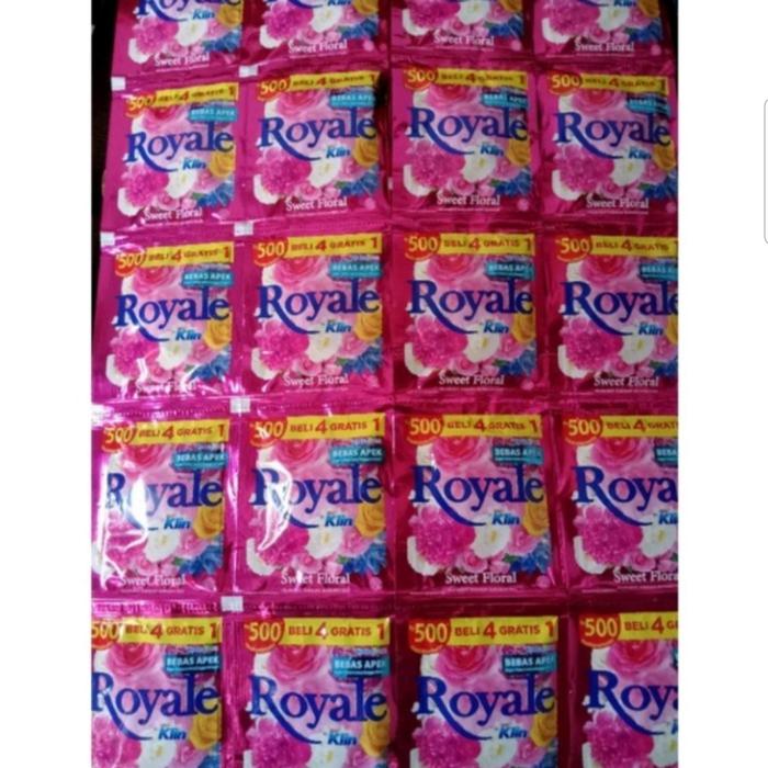 Gambar Royale pewangi dan pelembut pakaian kemasan sachet - sweet floral dari Keintlover Shop undefined 2 Tokopedia