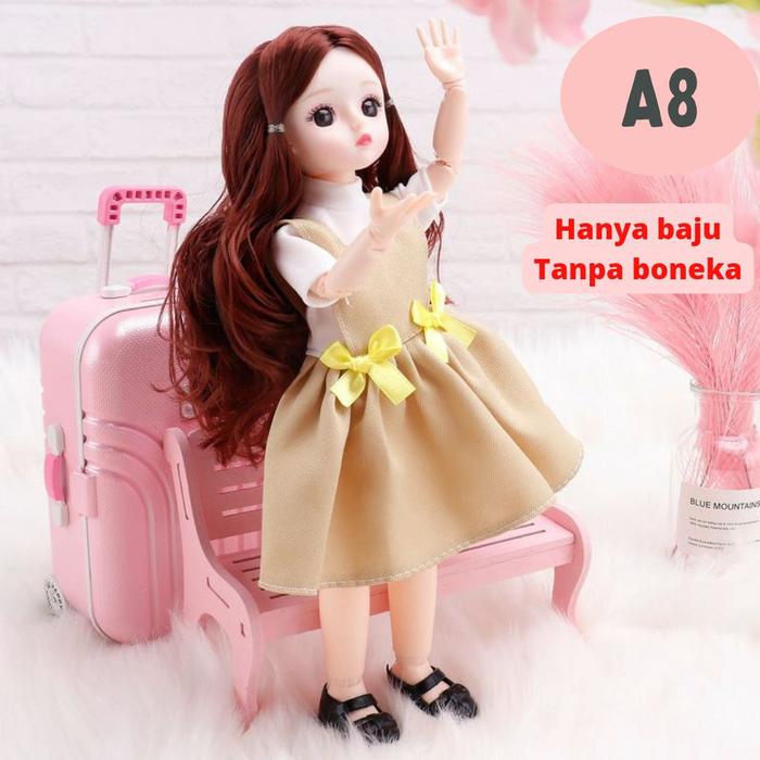 Gambar Baju Boneka BJD Doll Dress Tanpa Boneka Uk 30CM #Varian A - BA 8 dari saraninstore undefined Tokopedia