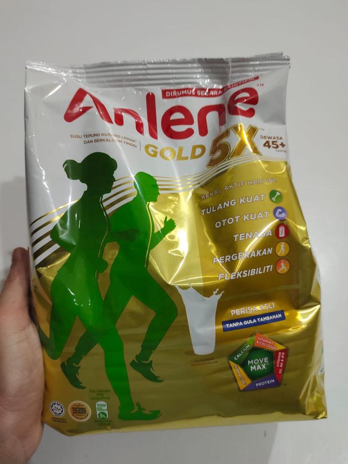 Gambar ANLENE GOLD 5X UNTUK UMUR 45 THN KE ATAS dari Import Stuf undefined Tokopedia