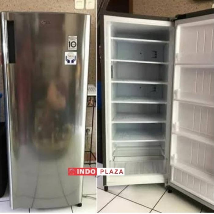 Gambar KULKAS FREEZER LG inverter GN-INV304 6 Rak - Silver dari indoplazamedan undefined Tokopedia