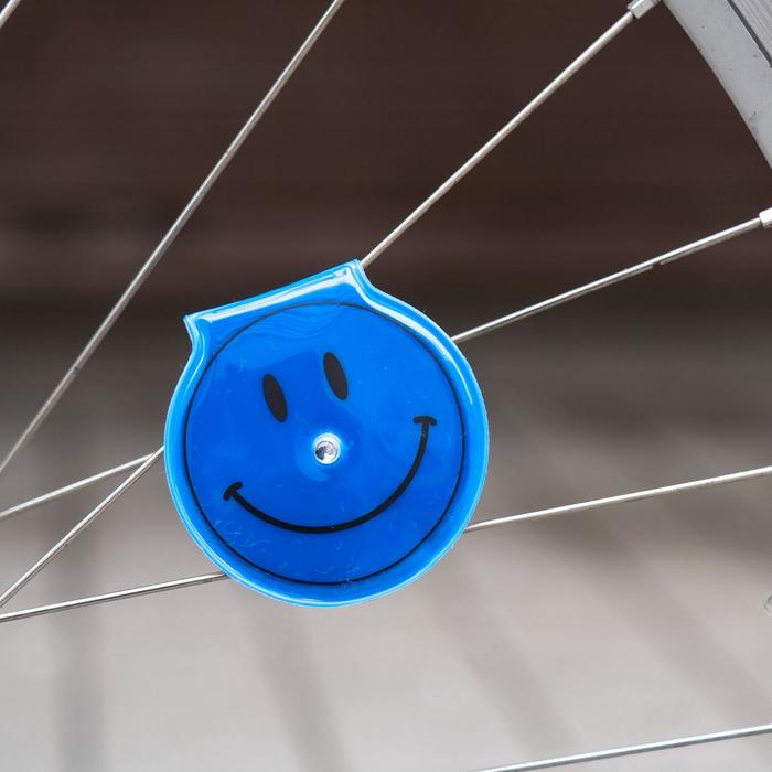Gambar BLUELUG SMILE REFLECTOR CLIP blue lug reflektor sepeda - Biru dari MALO MART undefined Tokopedia