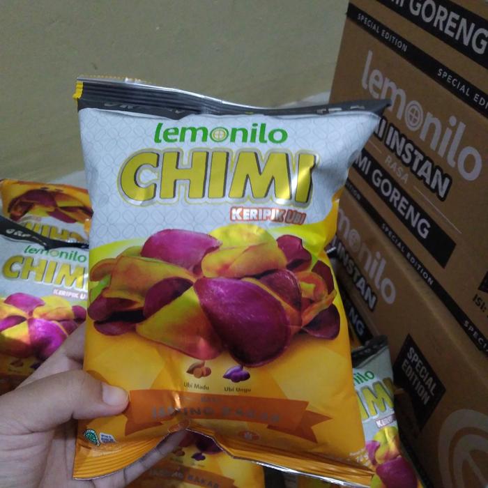 Gambar Lemonilo Chimi Keripik Ubi Rasa Jagung Bakar Snack Sehat dari Murah JKT undefined Tokopedia