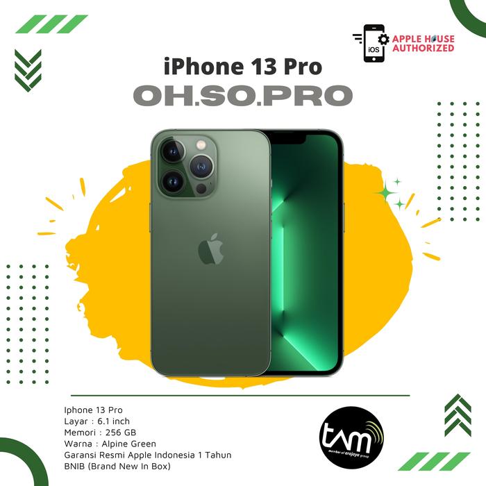 Apple iPhone 13 Pro 教わり 256GB アルパイングリーン