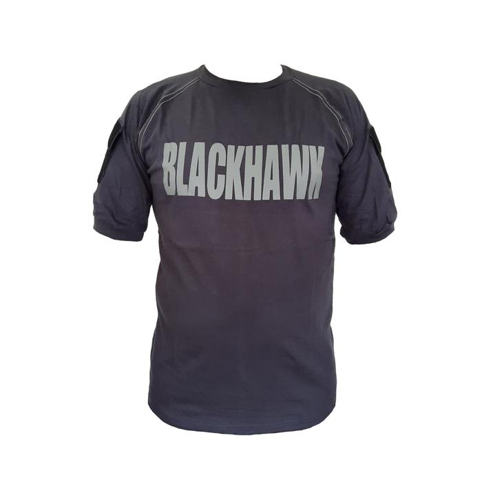 Jual tactical t-shirt dark grey lengan 