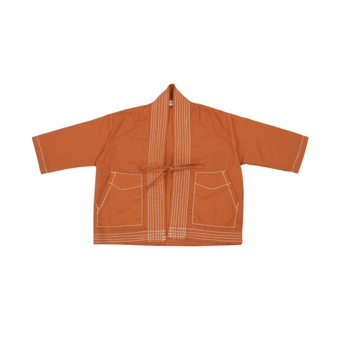 Gambar SOLERAM - GAHYAKA Kimono Ikat / Kimono Anak - Gingerline, L dari Inisoleram undefined Tokopedia