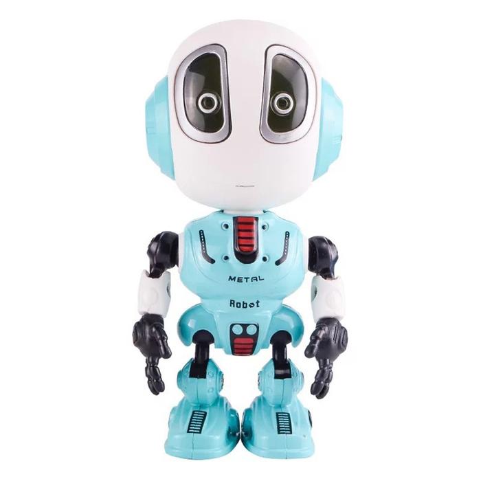 Gambar Mainan Robot Pintar Bicara Bahan Alloy Dengan Sensor Sentuh Untuk Anak - Biru dari khoirrberkah undefined Tokopedia