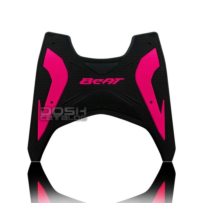 Gambar KARPET MOTOR BEAT 2020-2022 - AKSESORIS BEAT - Merah Muda dari wddstore_ undefined Tokopedia