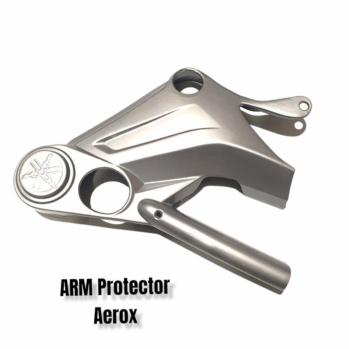 Gambar AEROX / COVER ARM AEROX / ARM PROTECTOR AEROX - SILVER dari Otospeed YES undefined Tokopedia