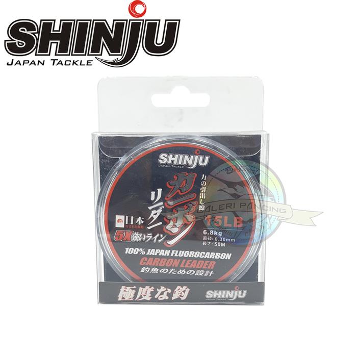 Gambar Senar Pancing Shinju Carbon Leader 100% Japan Fluorocarbon 50 Meter - 15lb dari Galeri Pancing Bukittinggi undefined Tokopedia