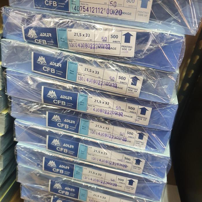 Gambar Kertas NCR Middle F4 - Biru dari Toko Kertas Sinar Abadi undefined Tokopedia