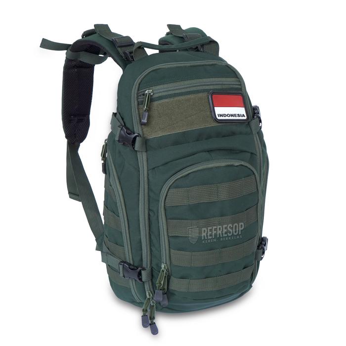 Gambar [ORIGINAL] Tas Army PX721 Ransel Tactical - Hijau dari Refreshop undefined Tokopedia