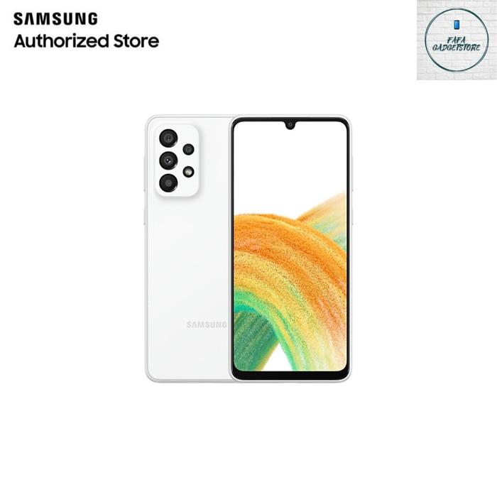 Gambar Samsung Galaxy A33 5G 8/256 Gb - Garansi Resmi SEIN 1 Tahun - White dari Fafa GadgetStore undefined Tokopedia