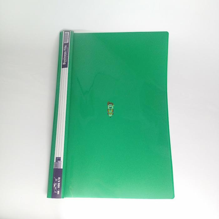 Gambar Bussiness File / bisnis file / Map File / map plastik Imco F4 / Folio - Hijau dari Bali Stationery undefined Tokopedia