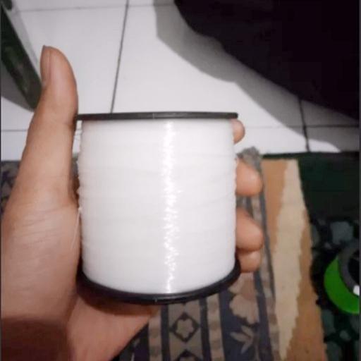 Gambar senar pancing 0.22, 0.25, 0.28, 0.33 kecil kuat anti keriting ZAWARA - putih susu dari sakkafishing undefined Tokopedia