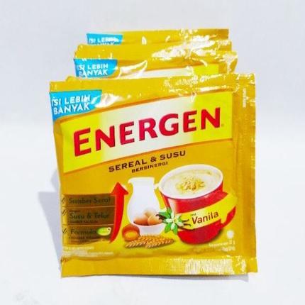 Gambar ENERGEN Vanila isi 10 Sachet @32g - 1 Renceng Sereal & Susu x 32 gr dari E-ssential Mart undefined Tokopedia