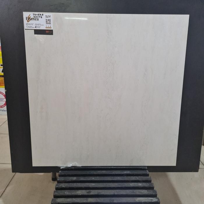 Gambar Granit Essenza Marble Tevere WHITE 60x60 cm - POLISHED dari Mandiri Jaya Keramik undefined Tokopedia