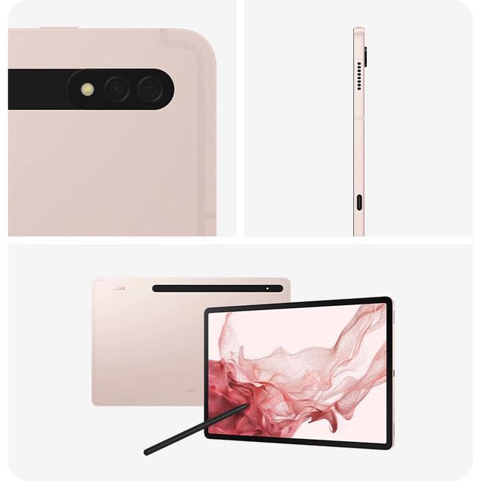 Gambar SAMSUNG GALAXY TAB S8+ 8/256GB GARANSI RESMI - Pink dari Arunika Tech undefined Tokopedia