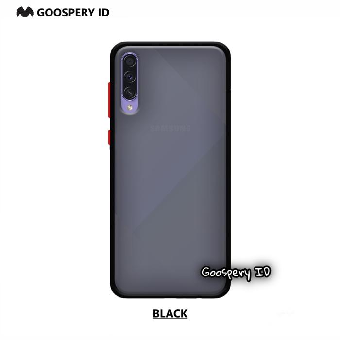 Gambar Samsung Galaxy A50 / A50S / A30S - Goospery Peach Garden Bumper Case - Black dari GoldenStar Acc undefined Tokopedia