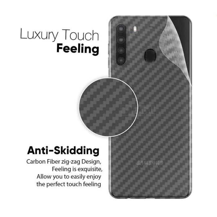 Gambar Back Skin Carbon Samsung A21 - Skin Carbon Samsung A21 - Samsung A21 dari SURYA ACC HP undefined Tokopedia