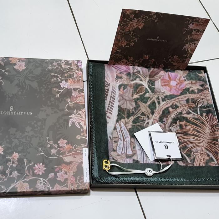 Gambar Buttonscarves Dubai Series - Jade, 110*110cm dari ellicute1985 undefined Tokopedia