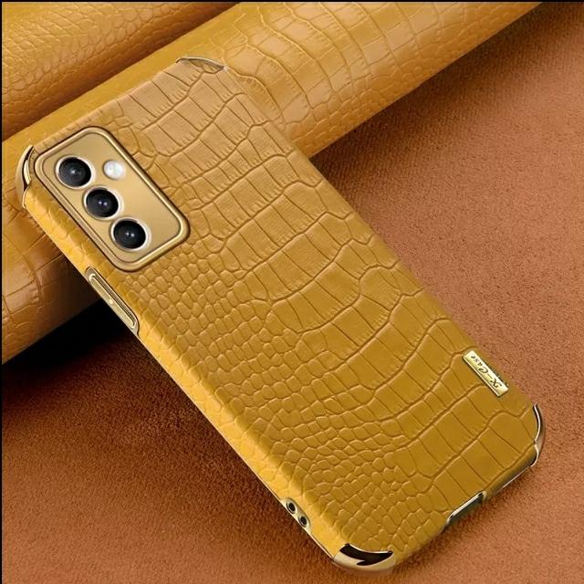 Gambar Crocodile Pattern TPU Soft Case Samsung Galaxy M23 5G SamsungM23 M236B Softcase Leather Casing HP - Yellow-CaseOnly dari Akheshop_NEW undefined Tokopedia