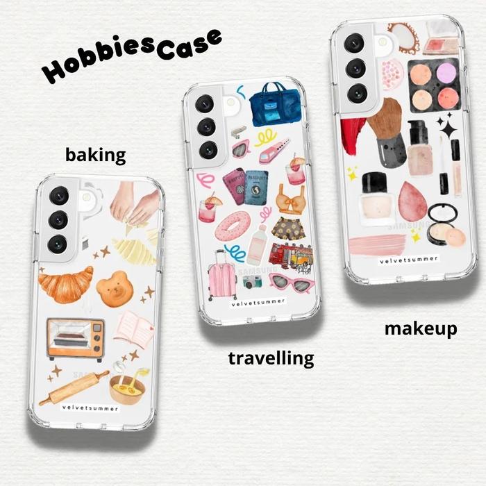 Gambar Phone Case Hobbies Edition velvetsummer phone case aesthetic dari velvetsummerstudios undefined Tokopedia