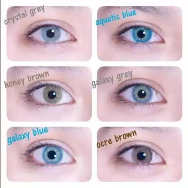 Gambar Softlens new more Dubai - caramel brown dari anmstoresby undefined Tokopedia