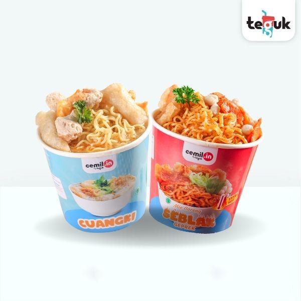 Gambar Mie Goreng Seblak Geprek & Cuangki TEGUK Bundling Cuanki Seblak Instan - Cuangki Seblak dari Teguk Indonesia Official undefined Tokopedia