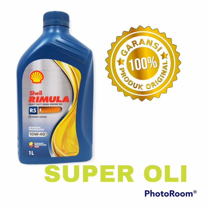 Jual Shell Rimula R5 10W40 1 liter ( Semi Synthetic) Fortuner Innova ...