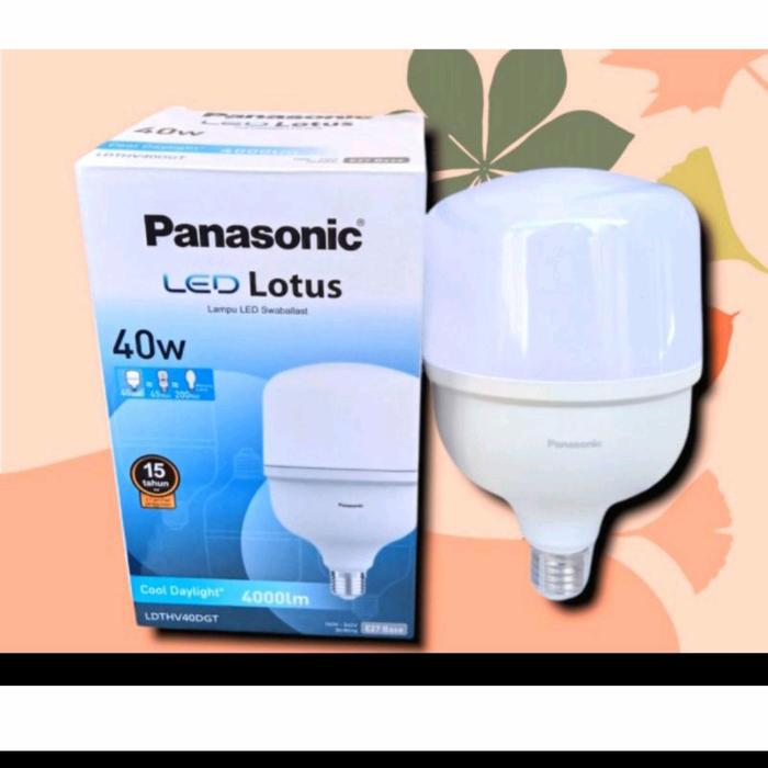 Gambar panasonic lotus lampu led bulb 30w 40w 50w lampu rumah downlight - LED LOTUS 40W dari central led lighting undefined Tokopedia