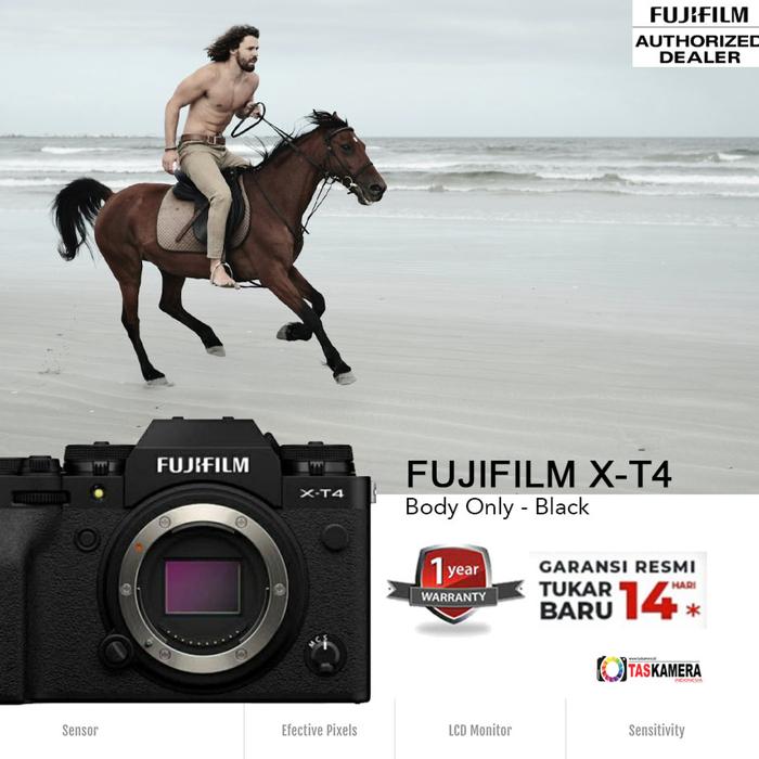 Gambar Fujifilm X-T4 Body Only - Kamera Mirrorless Fujifilm XT4 BO - Body Only dari TasKamera-ID undefined Tokopedia