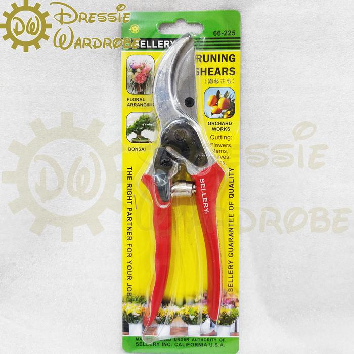 Gambar Gunting Bunga Jeruk Batang Dahan Ranting Pruning Shears Sellery - 66-225 dari Dressie Wardrobe undefined Tokopedia