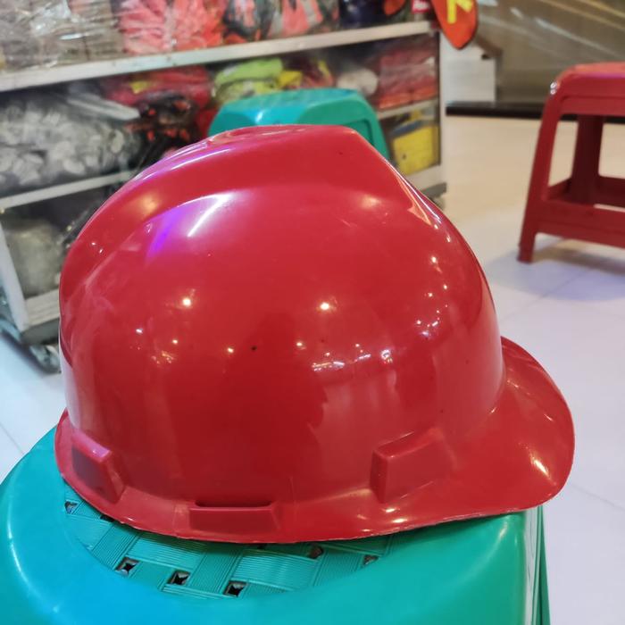 Gambar Helm Safety / Helm Safety FSA / Helm kerja Lapangan - Merah dari Berkah Safety Equipment undefined Tokopedia